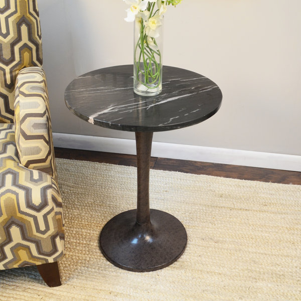 Latitude Run® Paragon 24'' Tall Pedestal End Table & Reviews Wayfair